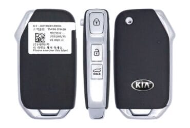 2020 KIA Sportage Flip Key Remote 3 Button 433MHz 4D-60 Chip RKE-4F42 95430-D9420 OEM