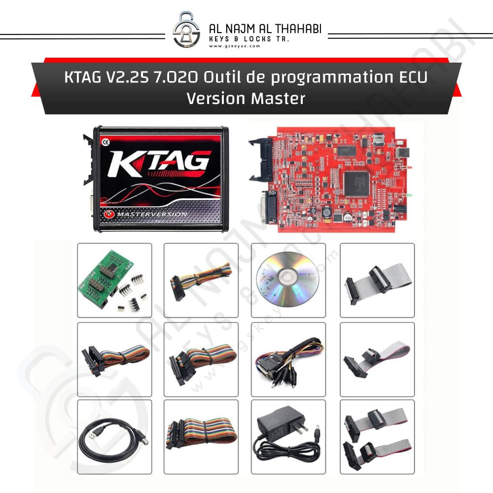 Liste de l'emballage K-TAG V2.25