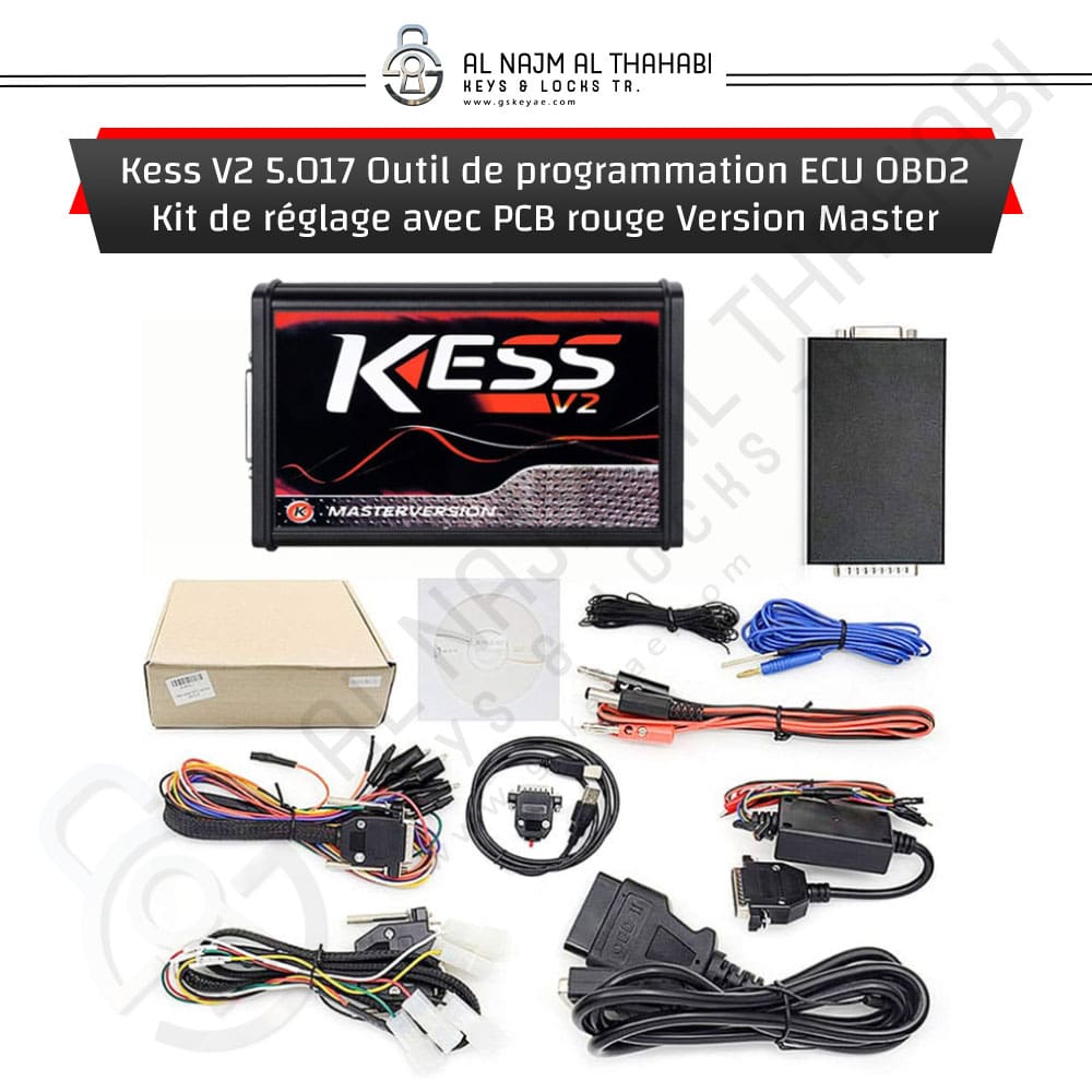 Liste de l'emballage Kess V2 5.017