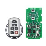 Lonsdor LT20-05 Universal Smart Key PCB Board 6 Buttons 314.35MHz 4D Chip for Toyota Sienna (1)