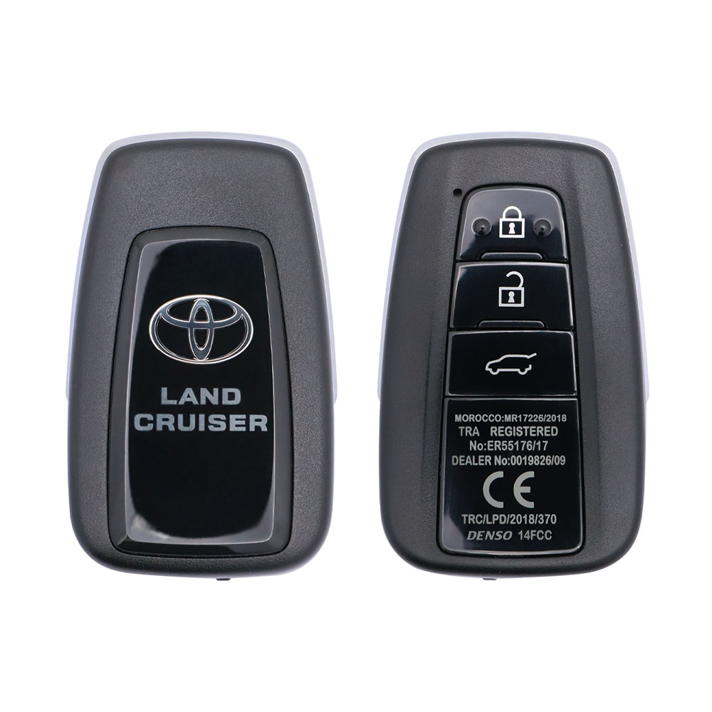 2020-2023 Toyota Land Cruiser Prado Smart Key Remote 3 Button 433MHz 89904-60V60 USED