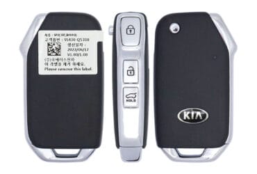 2020 KIA Seltos Flip Key Remote 3 Button 433MHz 8A Chip NYOSYEC4TX1907 95430-Q5300 OEM