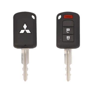 2016-2020 Mitsubishi Mirage Remote Head Key 315MHz 3 Buttons MIT3 OUCJ166N 6370B904 USED