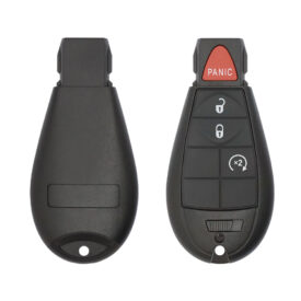 2009-2022 Chrysler Dodge Jeep Fobik Key Remote Shell Cover 4 Buttons w/ Start GQ4-53T IYZ-C01C Aftermarket