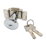 Cylinder Deadbolt Door lock with 2 Keys Size 50mm