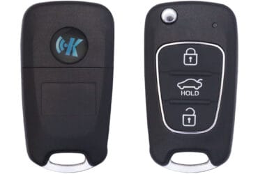 Télécommande clé pliante universelle Keydiy KD 3 boutons série NB type Hyundai KIA NB04