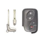 2010-2015 Lexus SUV Smart Remote Key Shell Cover 4 Button w/ Hatch LXP90 For HYQ14AEM / HYQ14ACX (2)