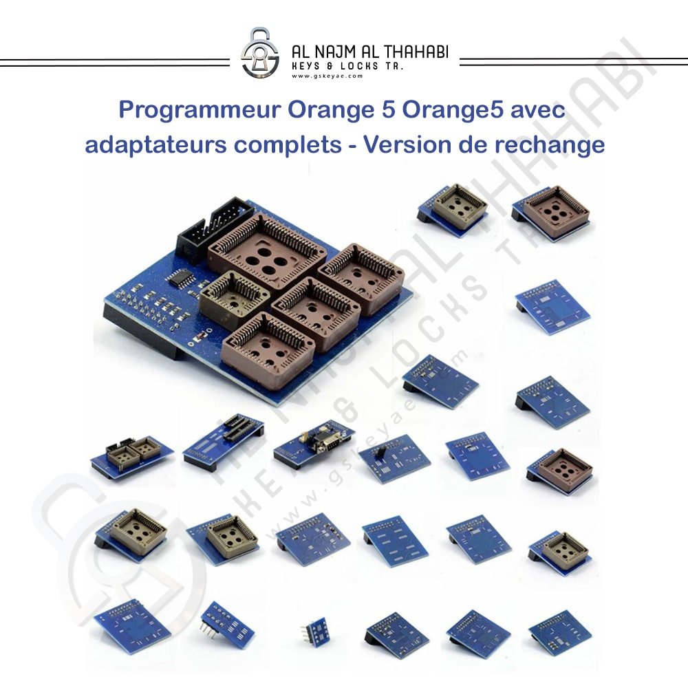 Programmeur Orange 5 Orange5 avec adaptateurs complets - Version de rechange