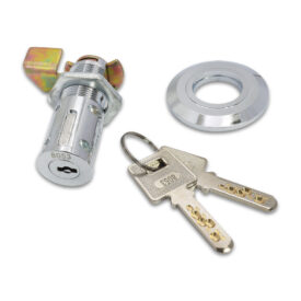 Replacement Round Cylinder Door lock Barrel with 2 Keys Size 50mm