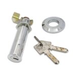 Round Cylinder Door lock Barrel with 2 Keys 98mm