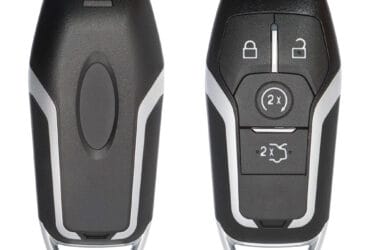2015 Coque de clé à distance intelligente Ford Fusion 4 boutons avec Démarrage