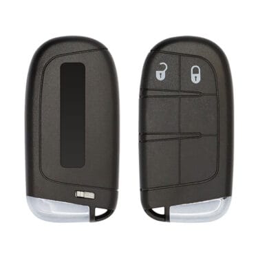 2017-2023 Jeep Compass Chrysler Dodge Smart Remote Key Shell Case 2 Button