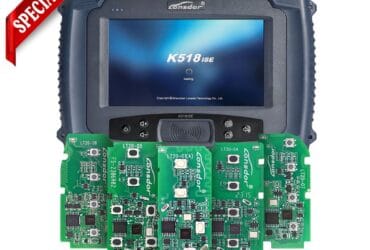 Lonsdor K518ISE Key Programmer with Odometer Correction for All Makes + 5pcs of Lonsdor LT20 Smart Key PCB