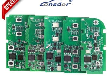 Lonsdor LT20-01 / LT20-04 / LT20-05 / LT20-07 / LT20-08 Universal Smart Key PCB for Toyota Lexus 433/315MHz For K518 / KH100+ Series