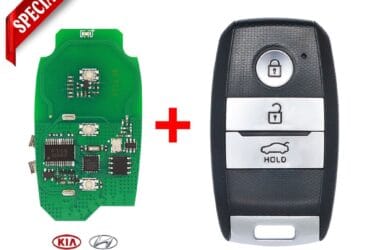 Lonsdor PS6000B Smart Key PCB 8A Transponder Chip For KIA Hyundai + Key Shell 3 Button