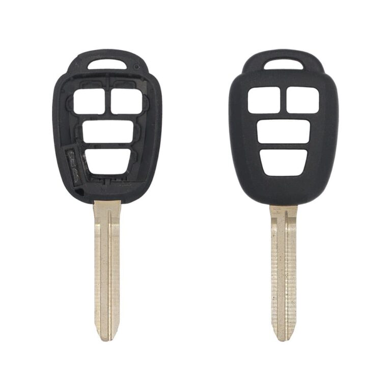 2014-2019 Toyota Corolla RAV4 Remote Head Key Shell Case H Transponder 4 Button TOY43 89752-0R041 OEM