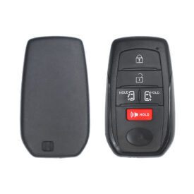 2021-2022 Toyota Sienna Smart Key Remote Shell Cover Case 5 Button w/ Panic For Lonsdor Xhorse Keydiy Smart Key PCB