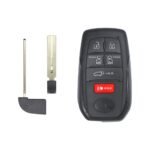 2021-2022 Toyota Sienna Smart Key Remote Shell Cover Case 6 Button L & R Sliding Doors For Lonsdor Xhorse Keydiy Smart Key PCB (2)