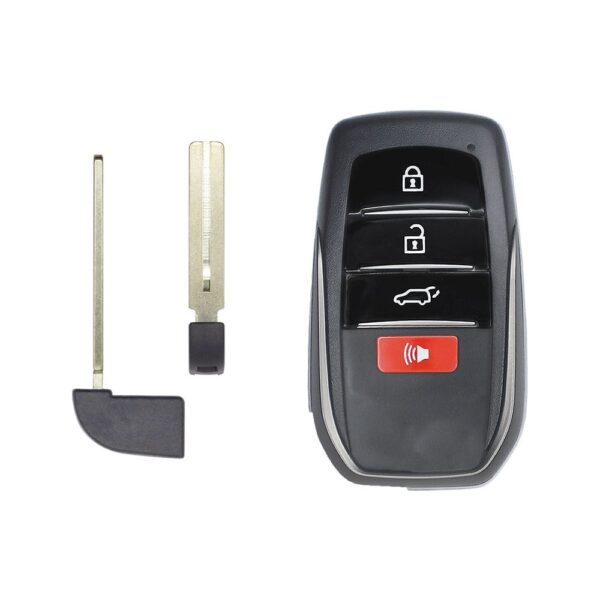 2021 Toyota Venza Corolla Cross Smart Key Remote Shell Cover Case 4 Button For Lonsdor Xhorse Keydiy Smart Key PCB (2)