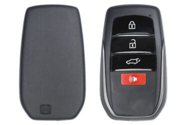 2021-2025 Toyota Venza Corolla Cross Smart Key Remote Shell Cover Case 4 Button For Lonsdor Xhorse Keydiy Smart Key PCB