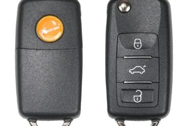Xhorse XEB510EN Super Flip Key Remote 3 Button VW B5 Type Built-in XT27B Super Chip