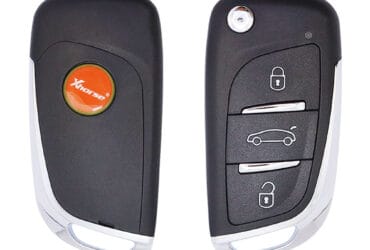 Xhorse XNDS00EN Universal Wireless Flip Key Remote 3 Button DS Type Compatible with VVDI Tools