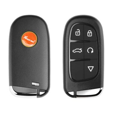 Xhorse XSJP01EN XM38 Universal Smart Key Remote 5 Button Jeep Type 2 Style