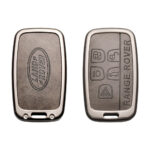 Zinc Alloy and Leather Key Cover Case 5 Button For Land Rover Range Rover (1)