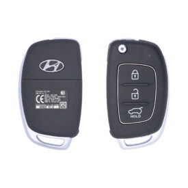 2013 Genuine Hyundai Santa Fe Flip Key Remote 433MHz 3 Buttons RKE-4F08 P/N 95430-2W400 USED