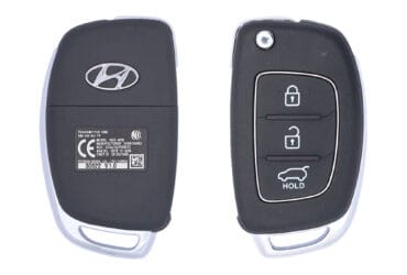 2013 Genuine Hyundai Santa Fe Flip Key Remote 433MHz 3 Buttons RKE-4F08 P/N 95430-2W400 USED