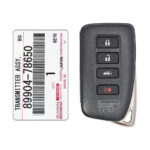 2016-2018 Lexus LX570 Genuine Smart Remote Key 4 Button 433MHz 89904-78650 (1)