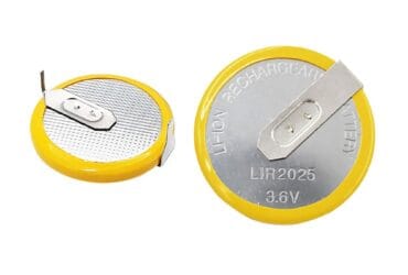 LIR2025 Rechargeable Battery 3.6V For Land Rover Range Rover Remote Key Aftermarket