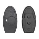 Nissan Smart Key Remote Shell Case Cover 3 Button with Side Groove Right Battery Type NSN14 Blade Aftermarket (1)
