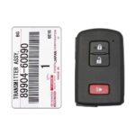 2016-2017 Toyota Land Cruiser Smart Remote Key 3 Button 433MHz BH1EK 89904-60D90 OEM (1)