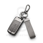 Zinc Alloy and Leather Key Cover Case 3 Button For Toyota RAV4 Highlander (2)