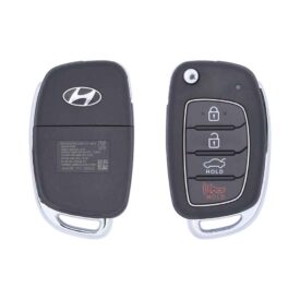 2017-2020 Hyundai Sonata Genuine Flip Key Remote 4 Button 433MHz TQ8-RKE-4F25 95430-C1210