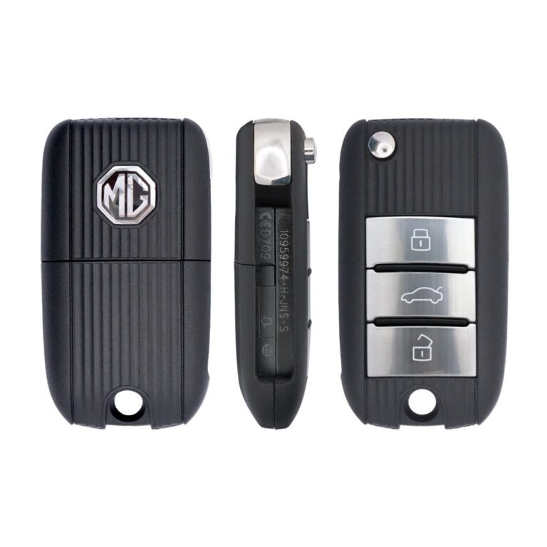 2015-2019 Original MG ZS MG5 Flip Key Remote 3 Button 433MHz
