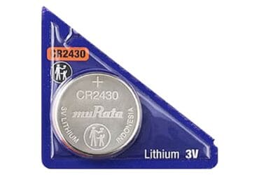 Murata CR2430 300mAh 3V Lithium (LiMnO2) Coin Cell Battery