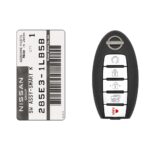 2022 Nissan Patrol Genuine Smart Remote Key 5 Button 433MHz CWTWB1G744 285E3-1LB5B (1)