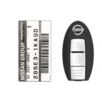 2010-2021 Nissan Note Micra Genuine Smart Key 2 Button 433MHz TWB1G662 285E3-1KA9D (1)