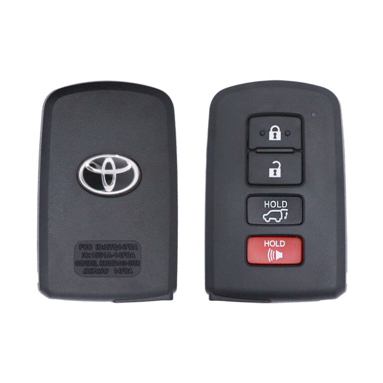 2014-2021 Toyota Highlander Smart Remote Key 315MHz 4 Button HYQ14FBA 89904-0E121