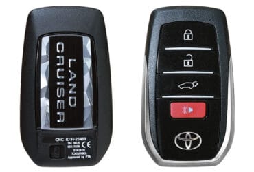 Clé intelligente d'origine Toyota Land Cruiser 2022-2023 4 boutons 433MHz B3N2K2R 8990H-60461