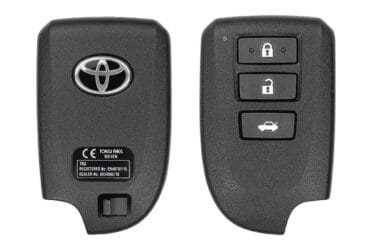 2014 Toyota Vios Yaris Genuine Smart Remote Key 3 Button 433MHz BF2EK 89904-52492