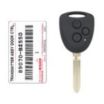 2023 Toyota Yaris Genuine Remote Head Key 3 Button 433MHz 89070-BZ550 (1)