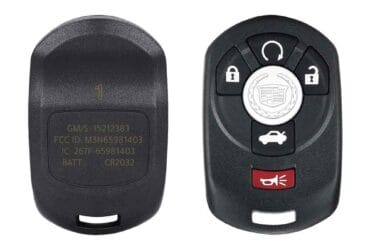 2005-2007 Cadillac STS Keyless Entry Remote 5 Button 315MHz M3N65981403 15212383 USED