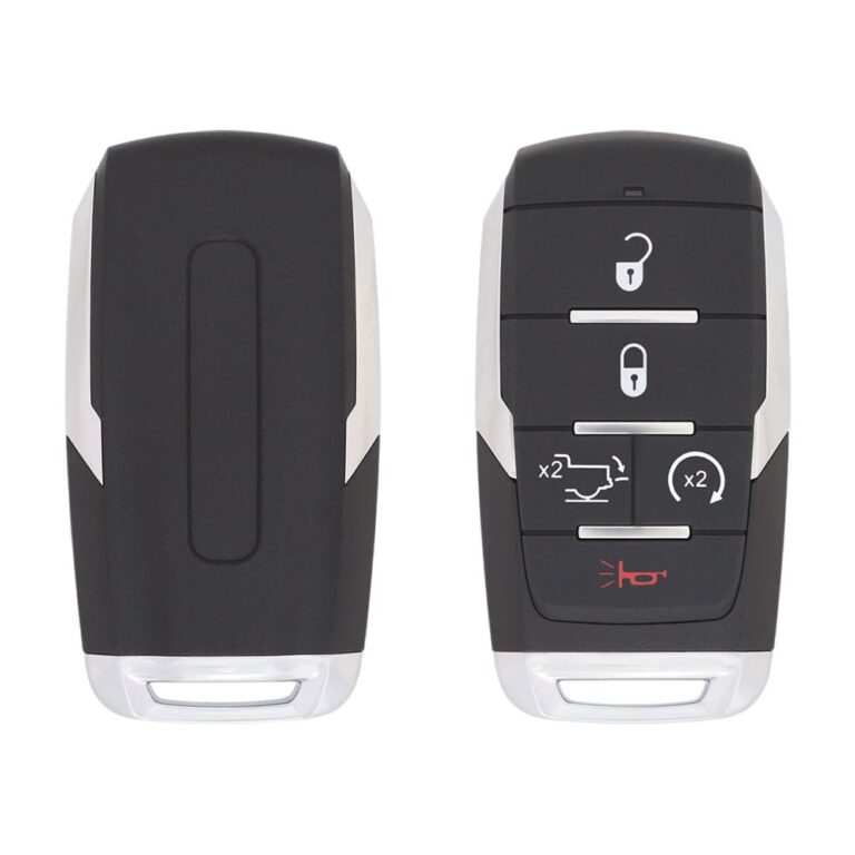 2019-2021 Dodge RAM Smart Key Remote Shell Cover 5 Button