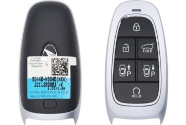 2022 Genuine Hyundai Tucson Smart Key 6 Button 433MHz 95440-N9040 (OEM)