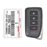2016-2019 Genuine Lexus LX570 Smart Key Remote 4 Button 433MHz BG1EW 89904-78630 (1)