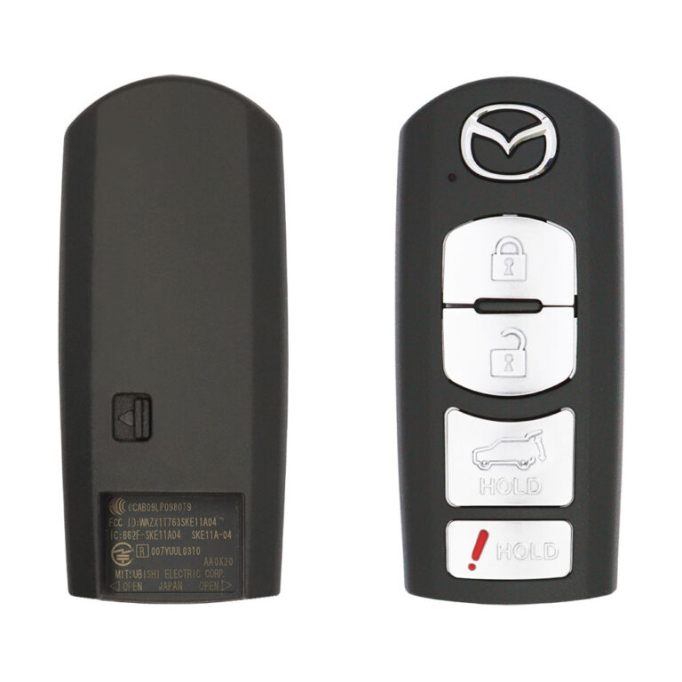 2010-2015 Mazda CX-9 CX-5 Smart Key 4 Button 315MHz WAZX1T763SKE11A04 TEY1-67-5RY OEM USED
