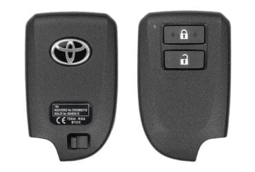 2012-2018 Genuine Toyota Yaris Smart Remote Key 2 Button 433MHz BF2EK 89904-52511 USED